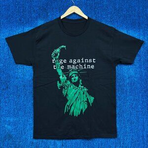 Rage Against the Machine Lady Liberty Funk Metal Band Tee L